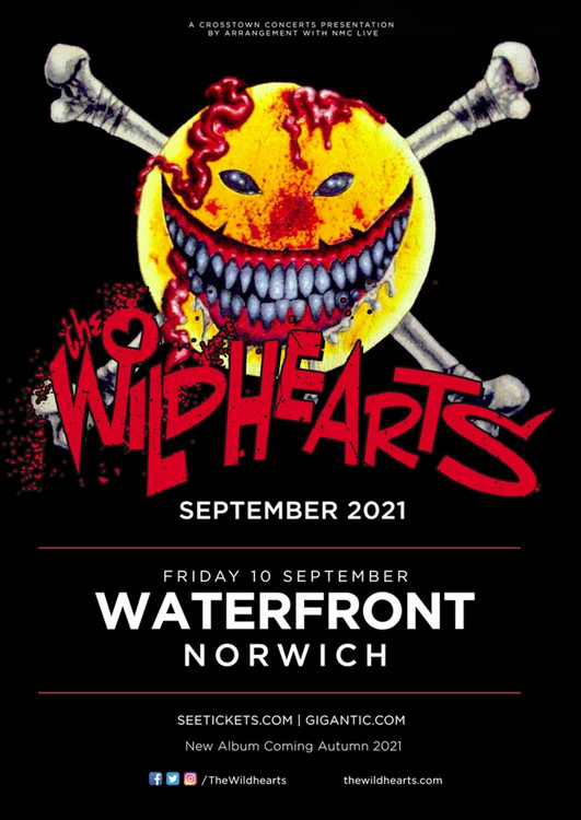 The Wildhearts & Those Damn Crows 10/9/21