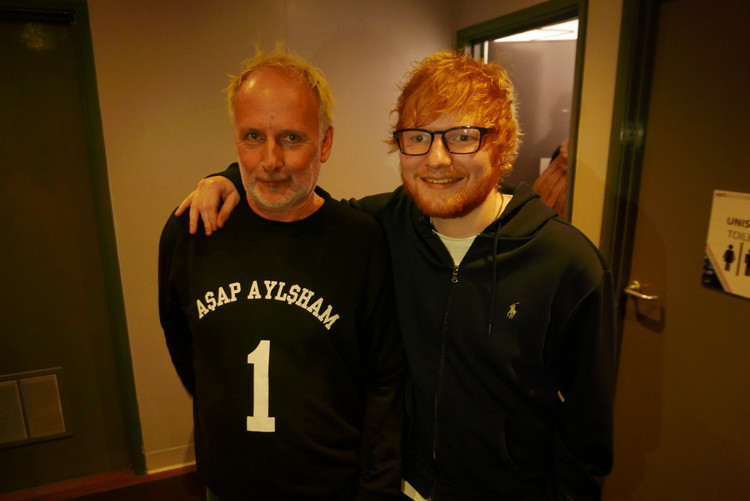 Ed Sheeran Goes Back to His Old College 