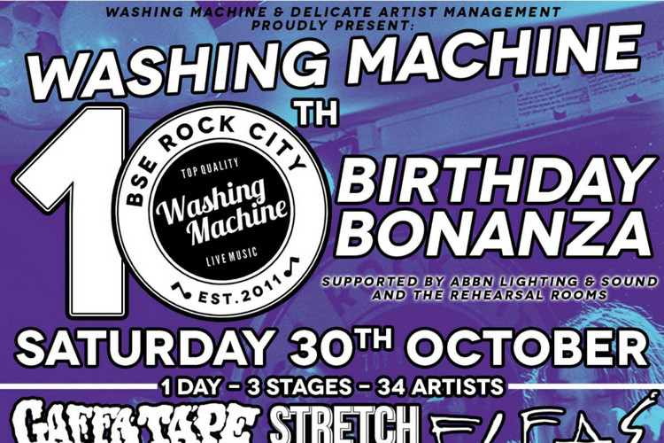 Washing Machine 10TH BIRTHDAY PARTY