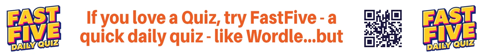 Fast Five Daily Quiz