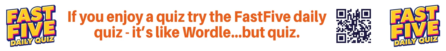 Fast Five Daily Quiz